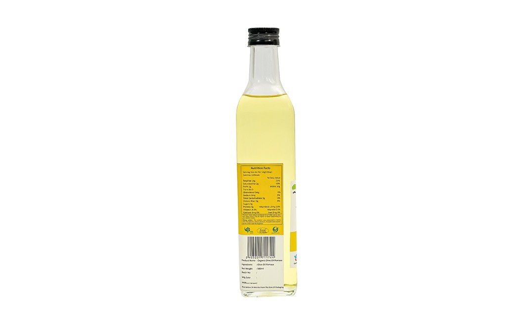 Kiwi Kisan Window Organic Olive Oil Pomace    Plastic Bottle  500 millilitre
